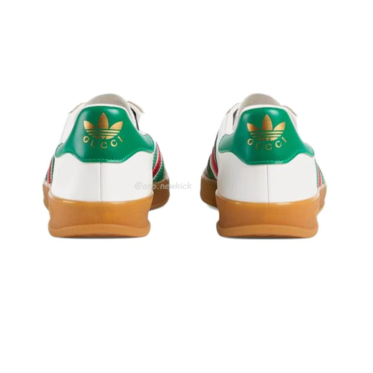 Adidas X Gucci Gazelle White Green Red 726487 Aaa43 9547 (10) - newkick.app